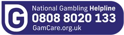 Gamcare helpline logo