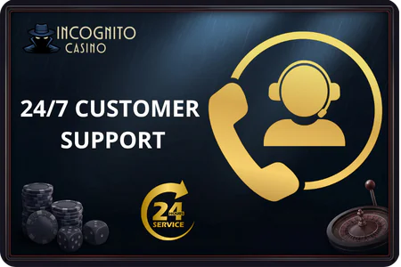 24_7 customer support Incognito